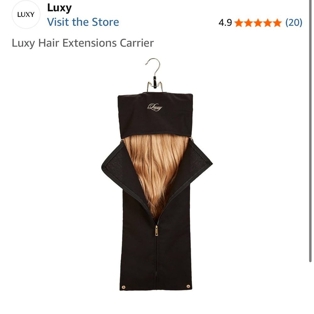 Luxy Hair Extensions Carrier